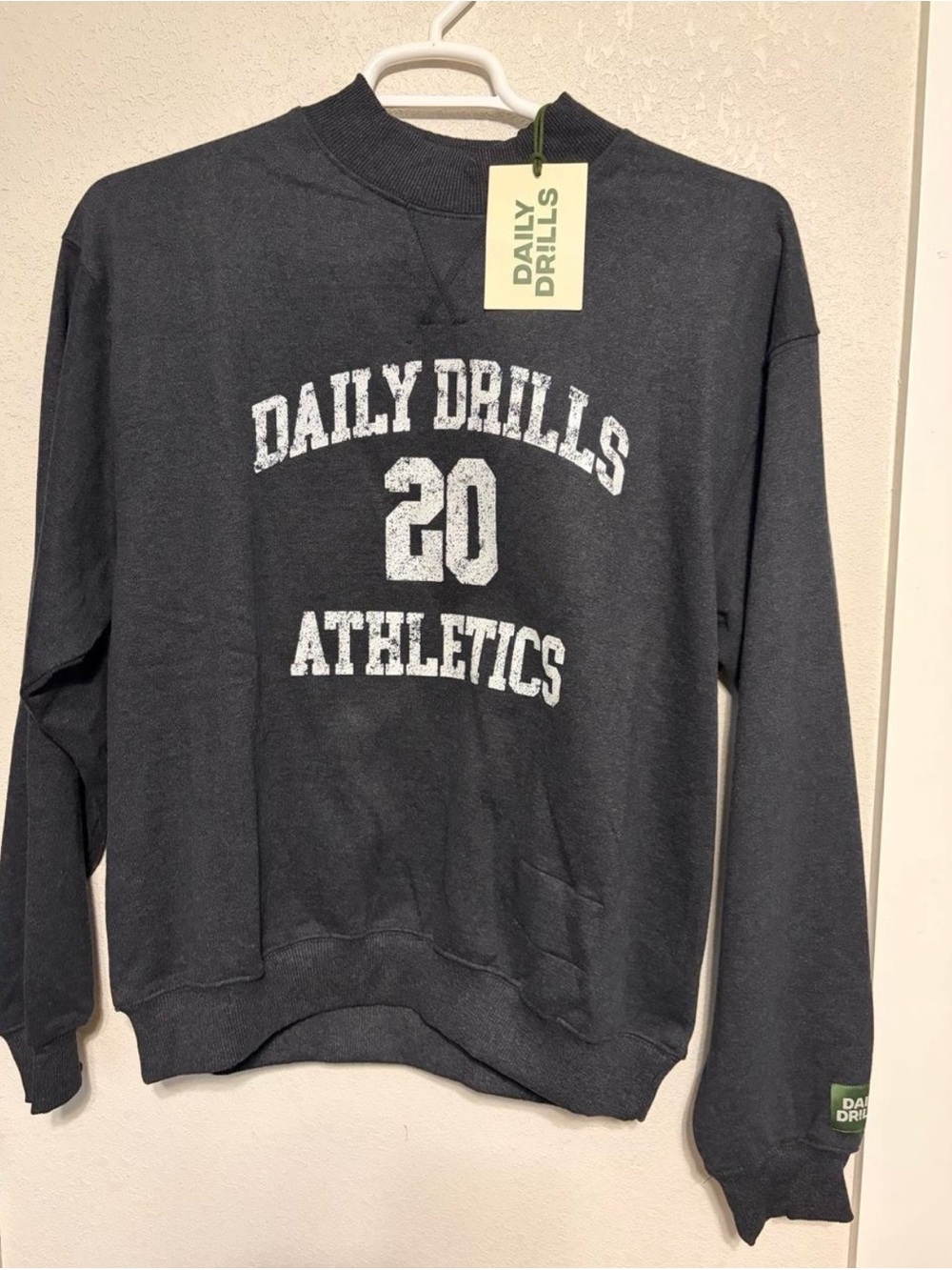 Daily Drills Fleece Vintage Athletics Crew
